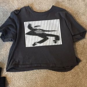 aero elvis presley crop top
